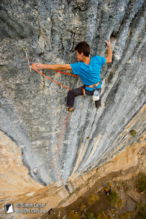 Guillaume Lebret, Mind Control (8c+), Oliana, Spain.