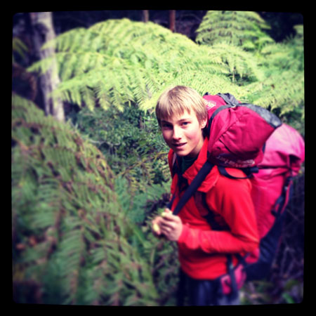 The last known photo of Alex Megos. He climbed 35/9a one day, last seen somewhere deep in the Australian bush the next...