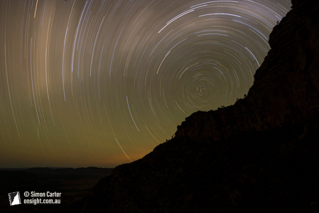 Under the stars at top camp again. So good!