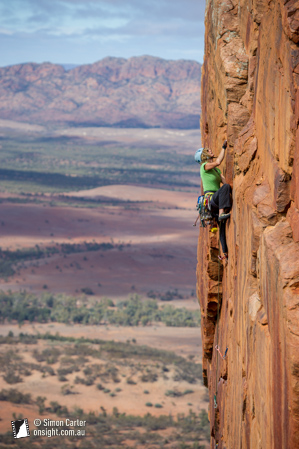 Suzy Goldner staying Downwind of Angels (19) on the really great Great Wall.