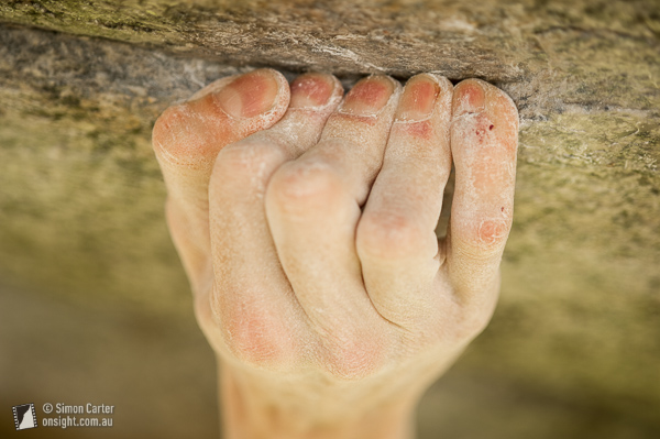 Five fingered Chris Webb Parsons.