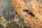 Roman Hofmann attempting Tiger Cat (33).