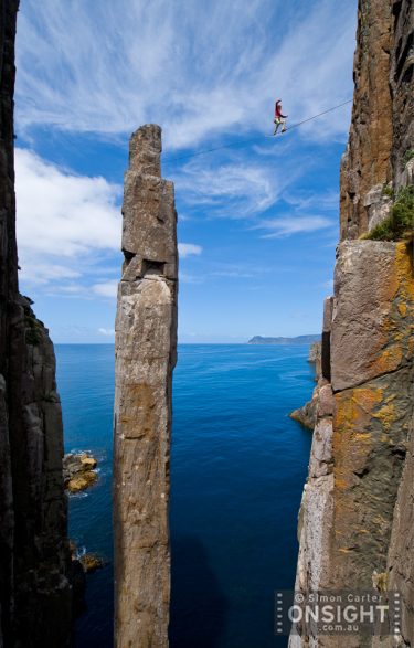 Totem Pole slackliner